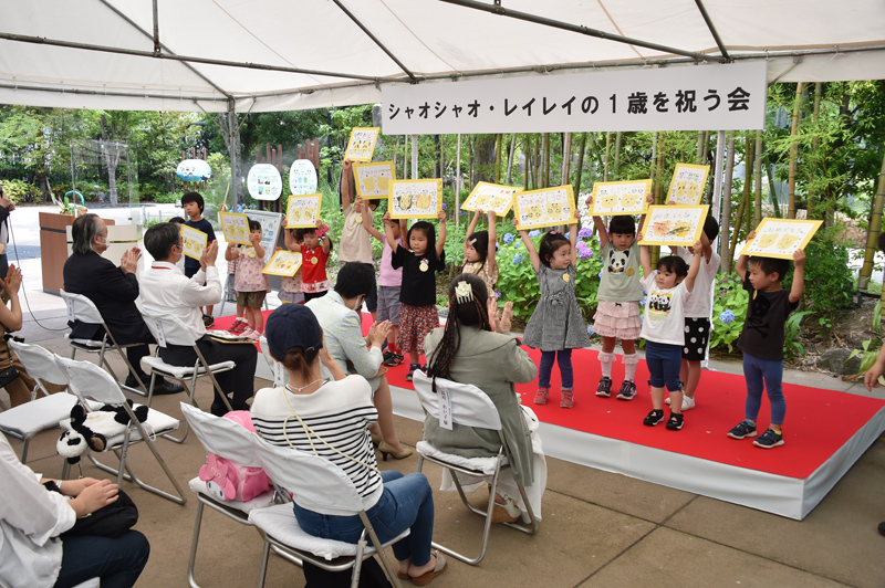 上野動物園　シャオシャオ　レイレイ2歳の誕生日　北日本新聞　ニュースアラカルト