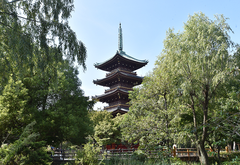 旧寛永寺五重塔