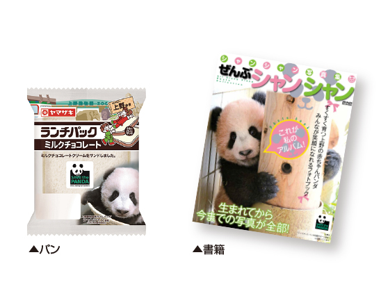 「SAVE the PANDA」ロゴマーク使用権