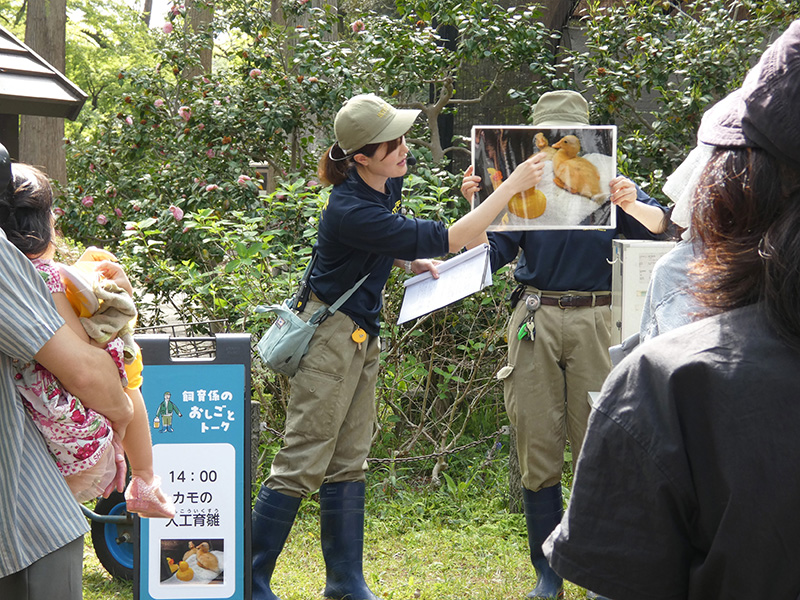 昨年のトークのようす