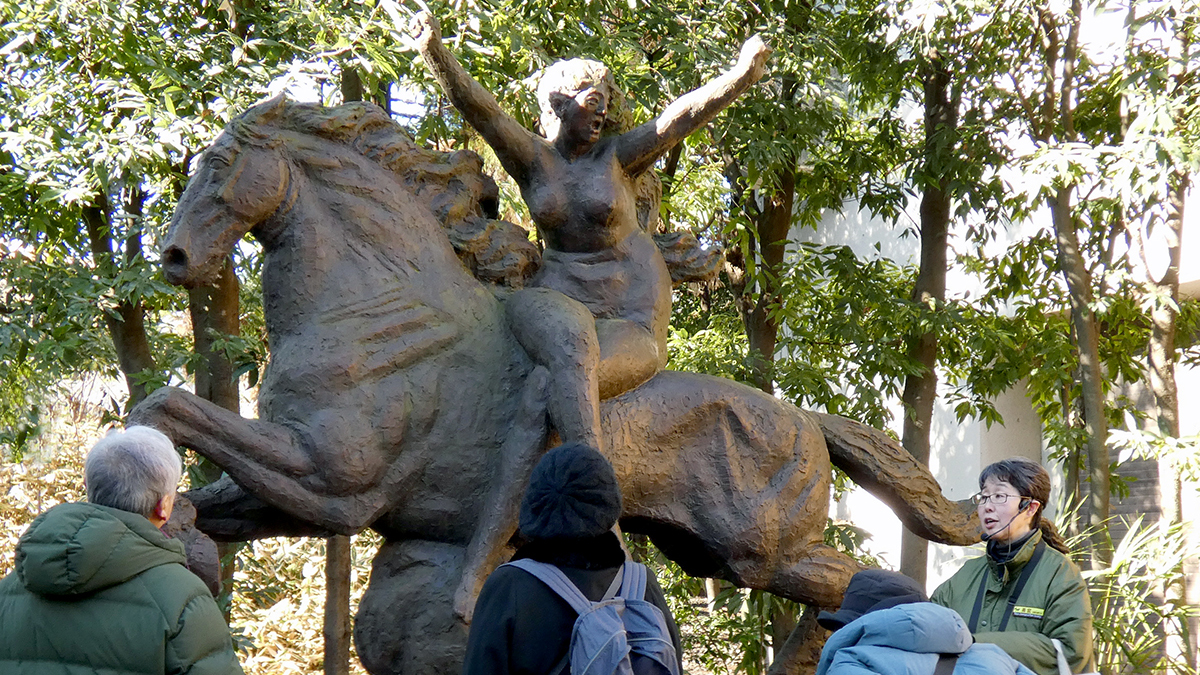 彫刻園ギャラリートーク