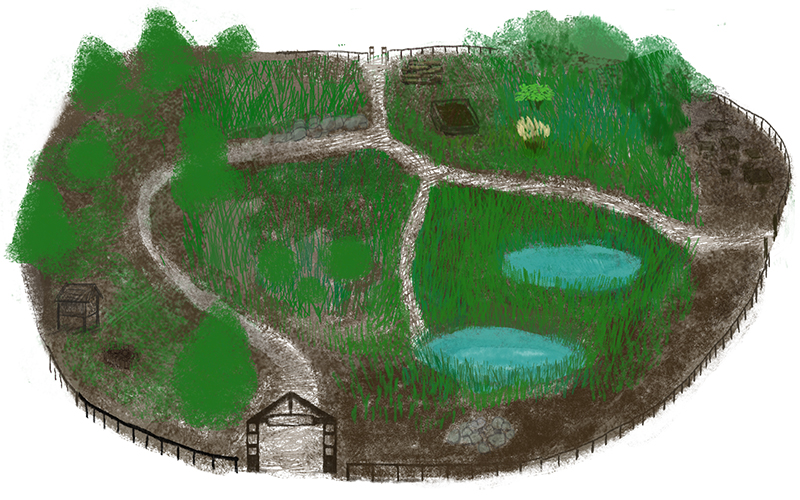 オープン当時のマップ