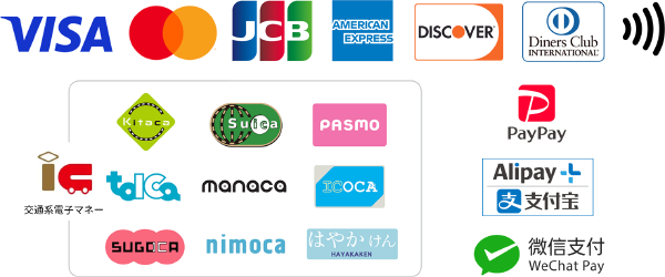 ご利用可能な決済サービス