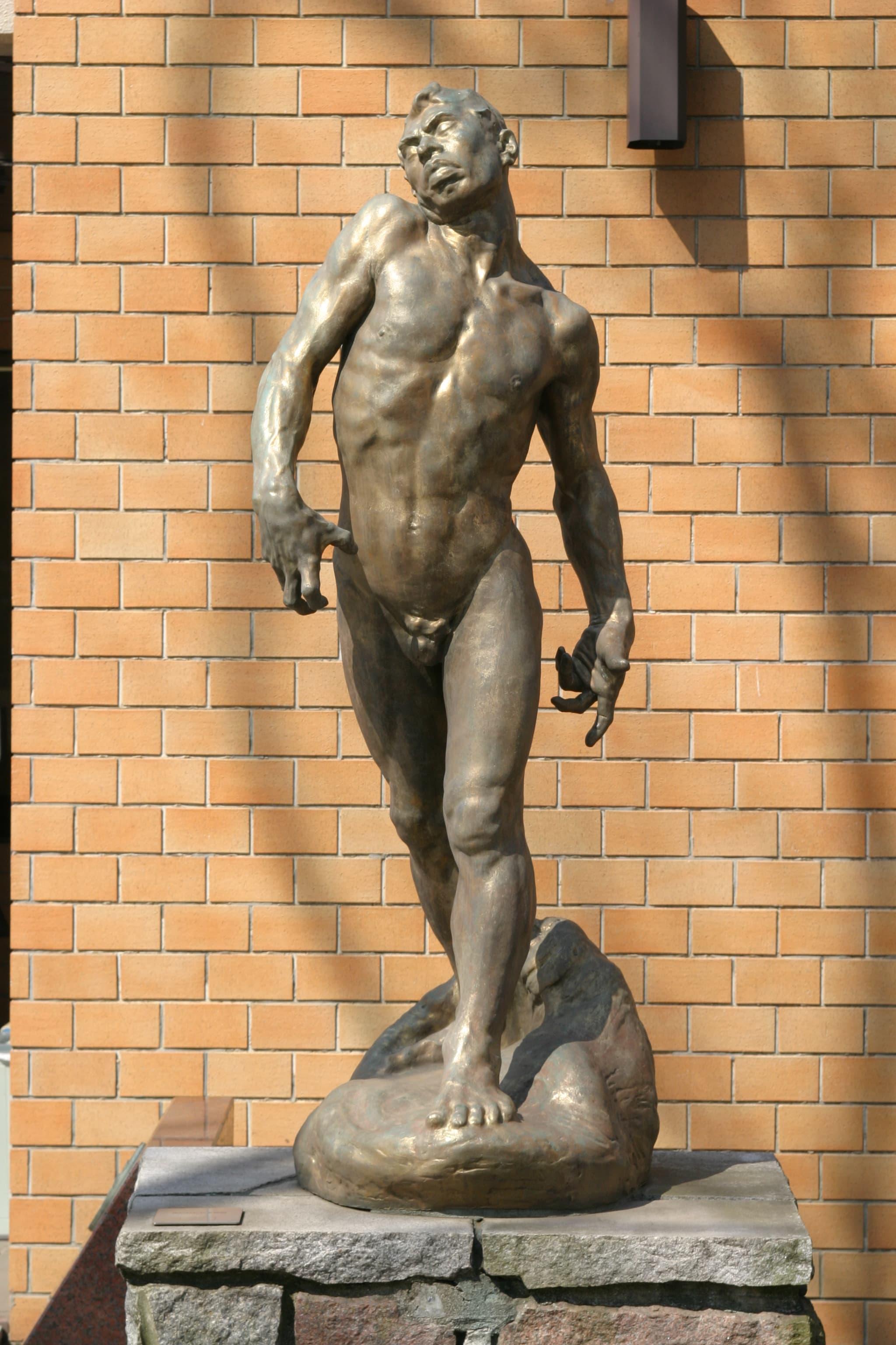 光に打たれる悪魔