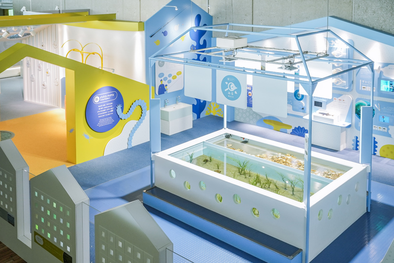 「イキモノマヂカ」全体のようす