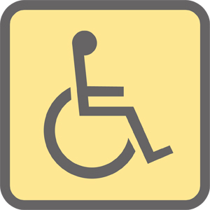車イスのアイコン