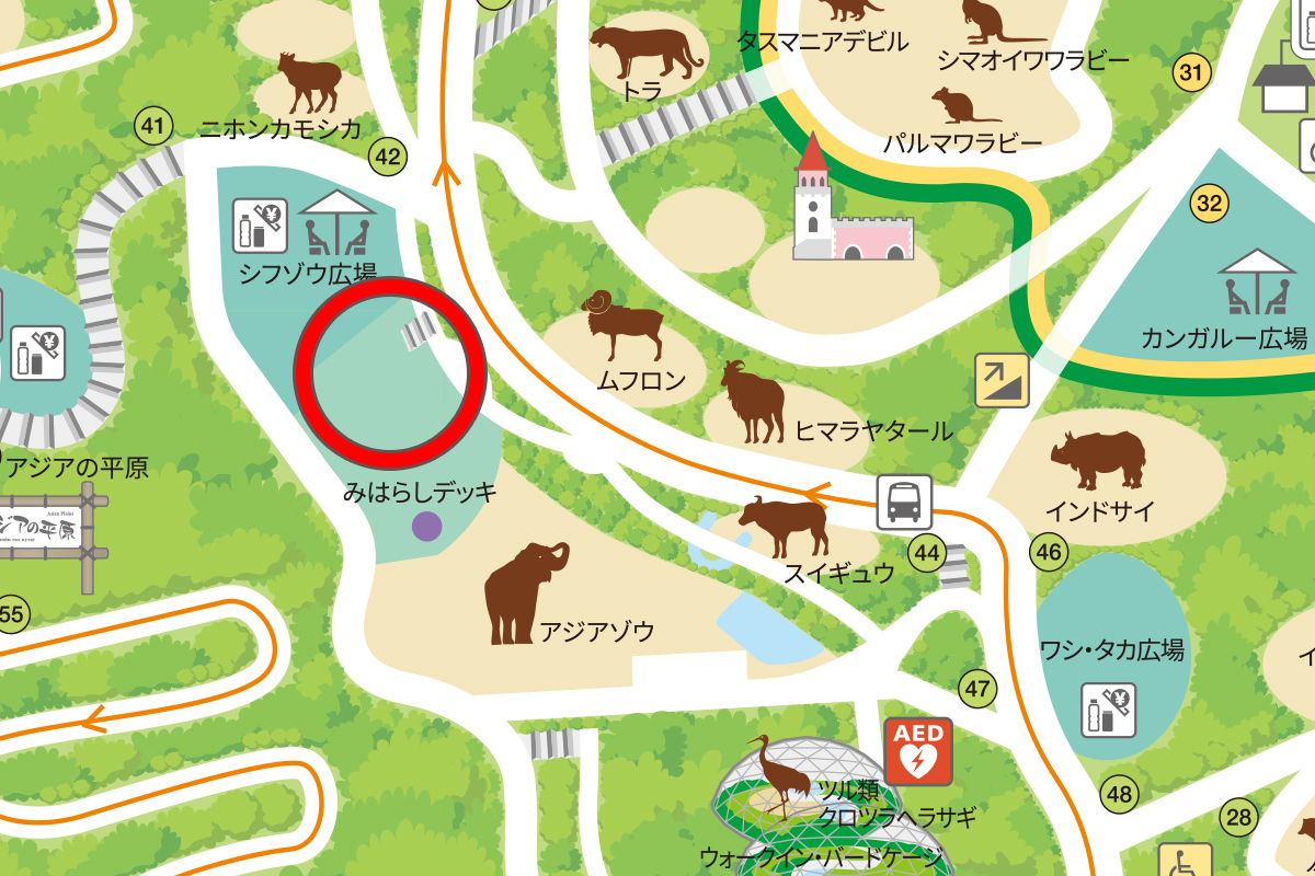 園内マップ