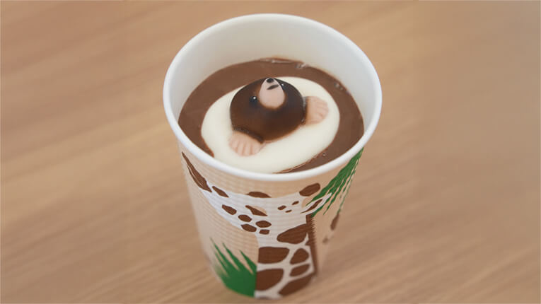 もぐらのマシュマロココア