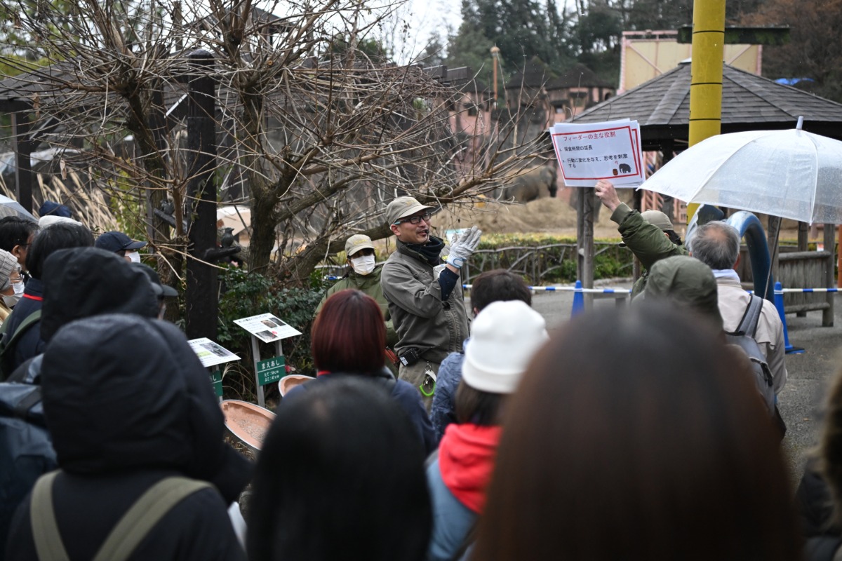 飼育担当者の解説