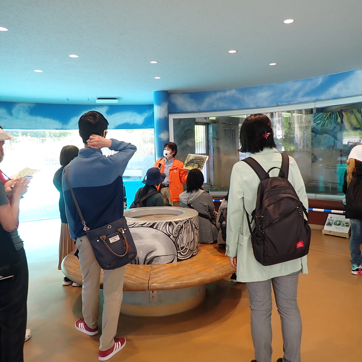 動物解説員による動物ガイド