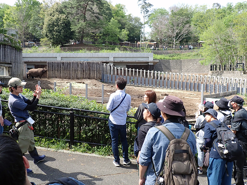 昨年のトークのようす