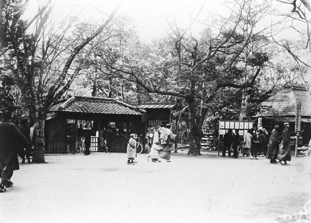 1907年ごろの正門