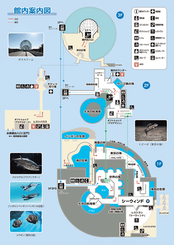 レストラン 葛西臨海水族園公式サイト 東京ズーネット